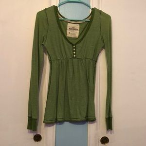 hollister babydoll top